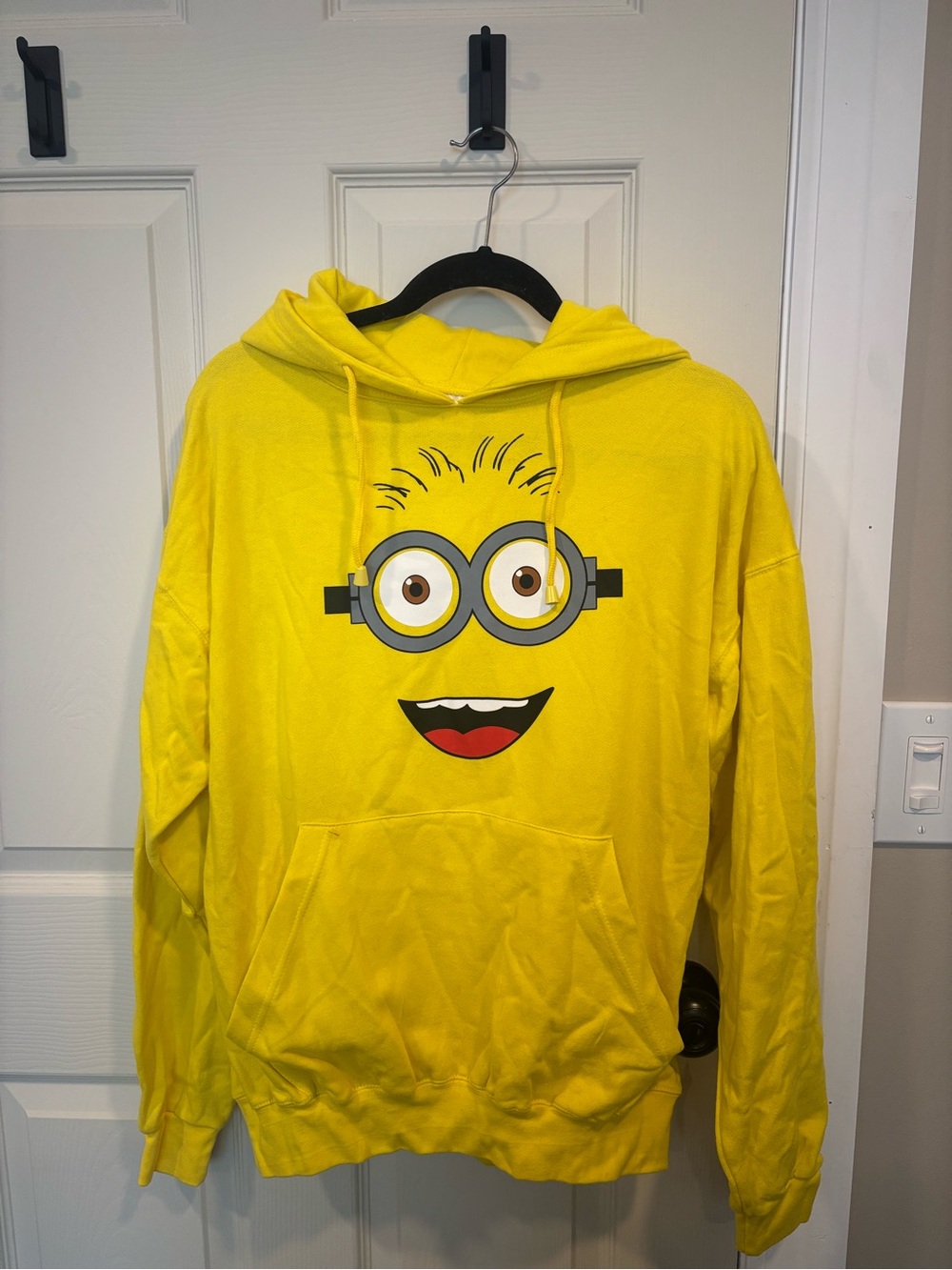 Yellow Graphic Minion Hoodie Sweatshirt - Unisex